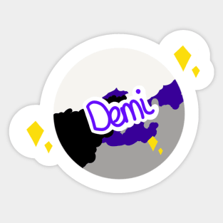 Pride Planet - Demi Sticker